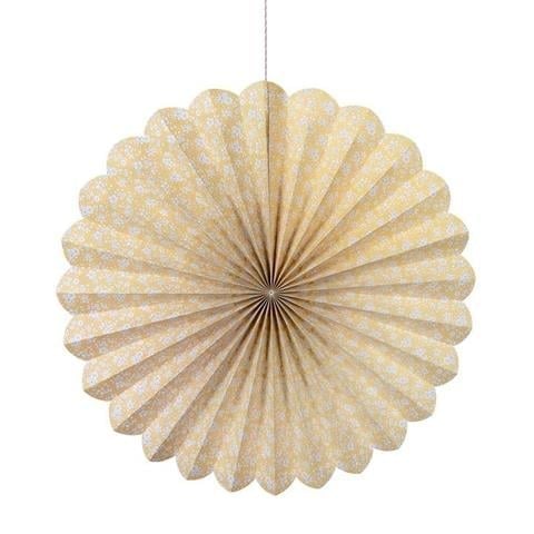 Meri Meri - Meri Meri X Liberty Giant Pinwheel Decorations - Meri Meri X Liberty Dev Fırıldak Asılan Süsler - 3 Adet