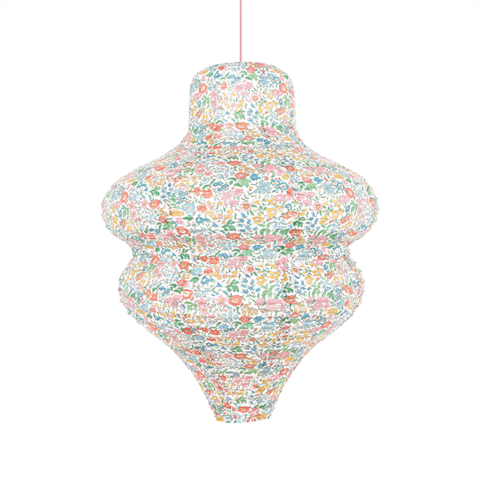 Meri Meri - Meri Meri X Liberty Pastel Floral Lanterns - Meri Meri X Liberty Pastel Çiçekli Fenerler - 3 Adet