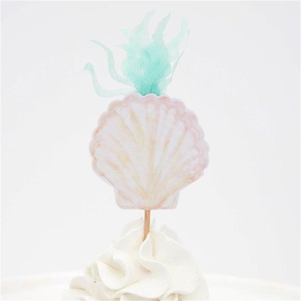 Meri Meri - Mermaid Cupcake Kit - Deniz Kızı Cupcake Kit