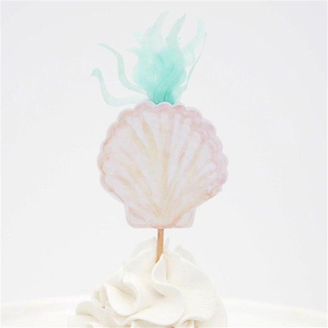 Meri Meri - Mermaid Cupcake Kit - Deniz Kızı Cupcake Kit