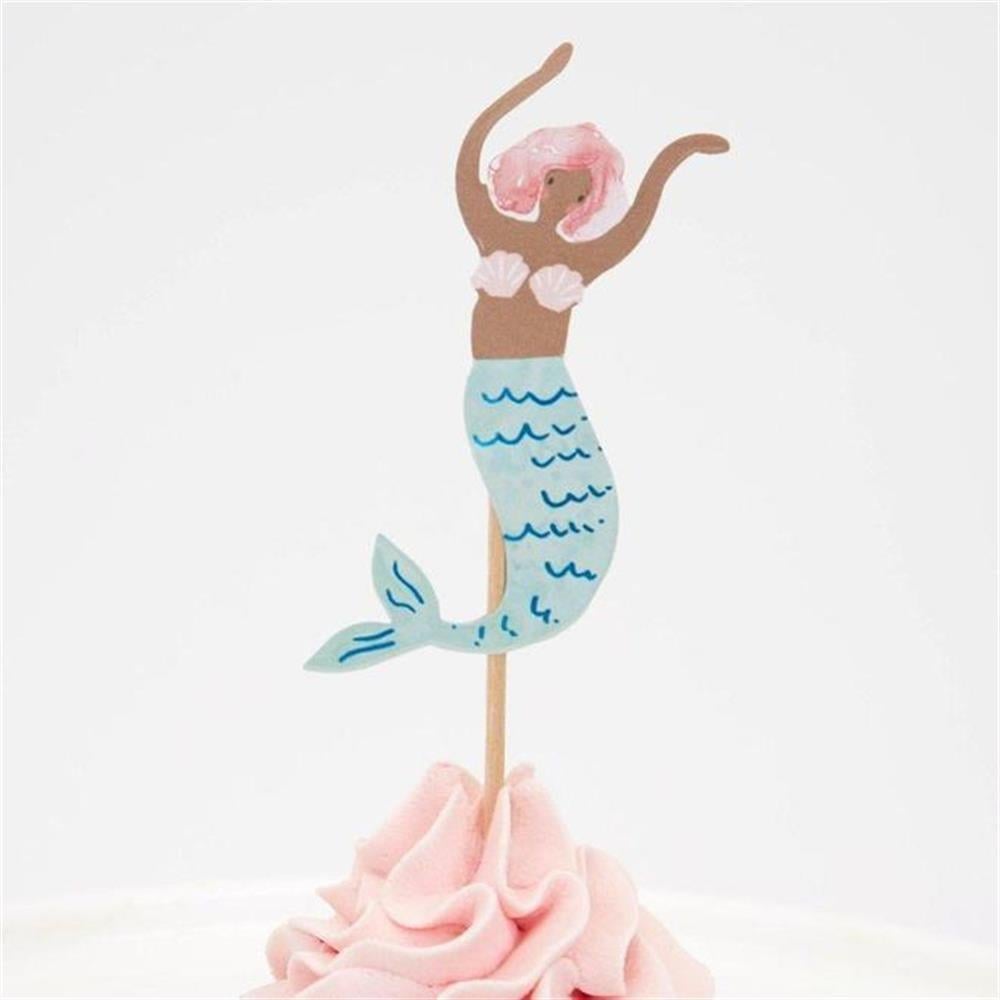 Meri Meri - Mermaid Cupcake Kit - Deniz Kızı Cupcake Kit
