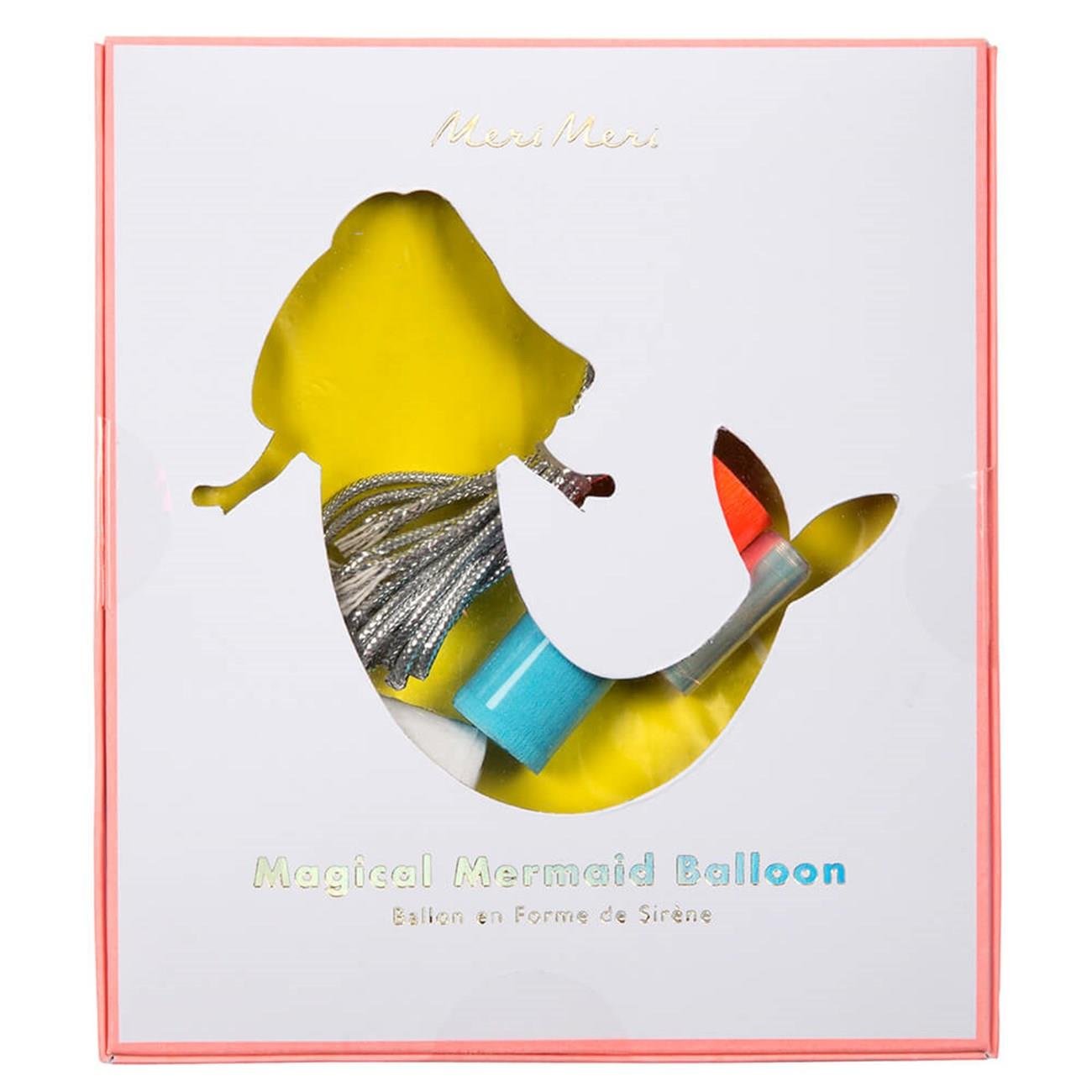 Meri Meri - Mermaid Foil Balloon - Deniz Kızı Folyo Balon