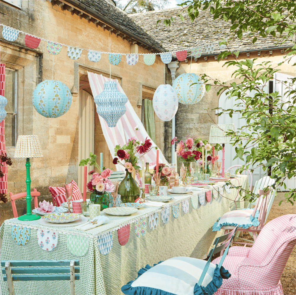 Meri Meri - Molly Mahon Fabric Garland - Molly Mahon Kumaş Asılan Süs