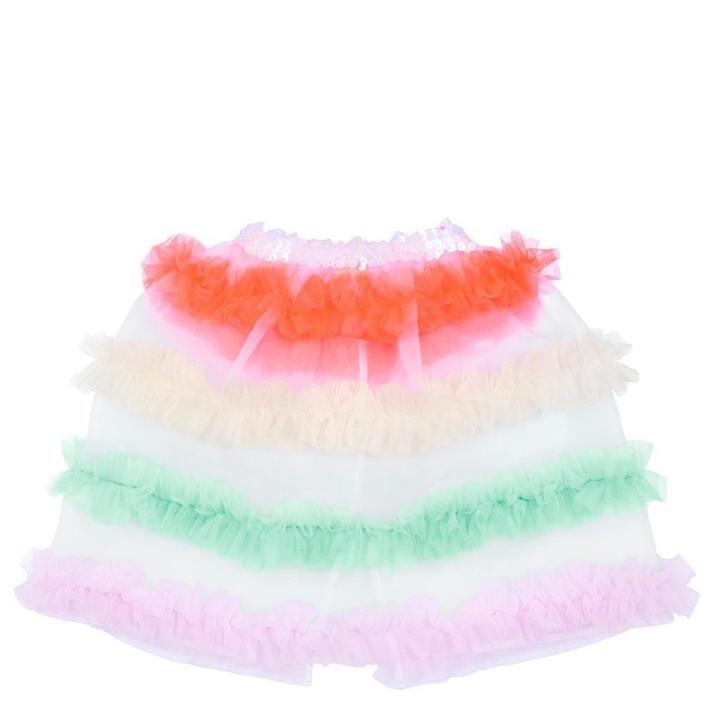 Meri Meri - Neon Tulle Ruffle Capelet - Neon Tüllü Pelerin