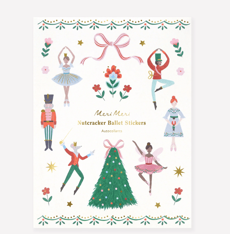 Meri Meri - Nutcracker Bale Sticker Seti
