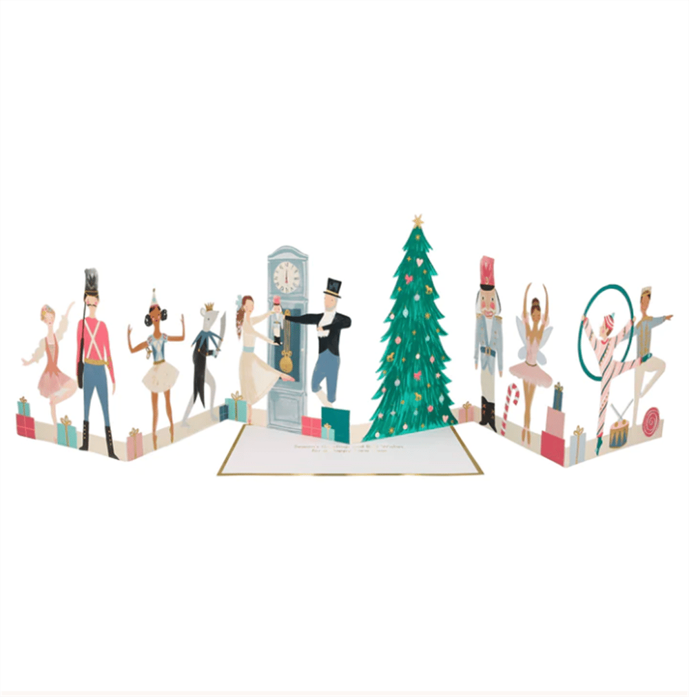 Meri Meri - Nutcracker Card - Nutcracker Tebrik Kartı