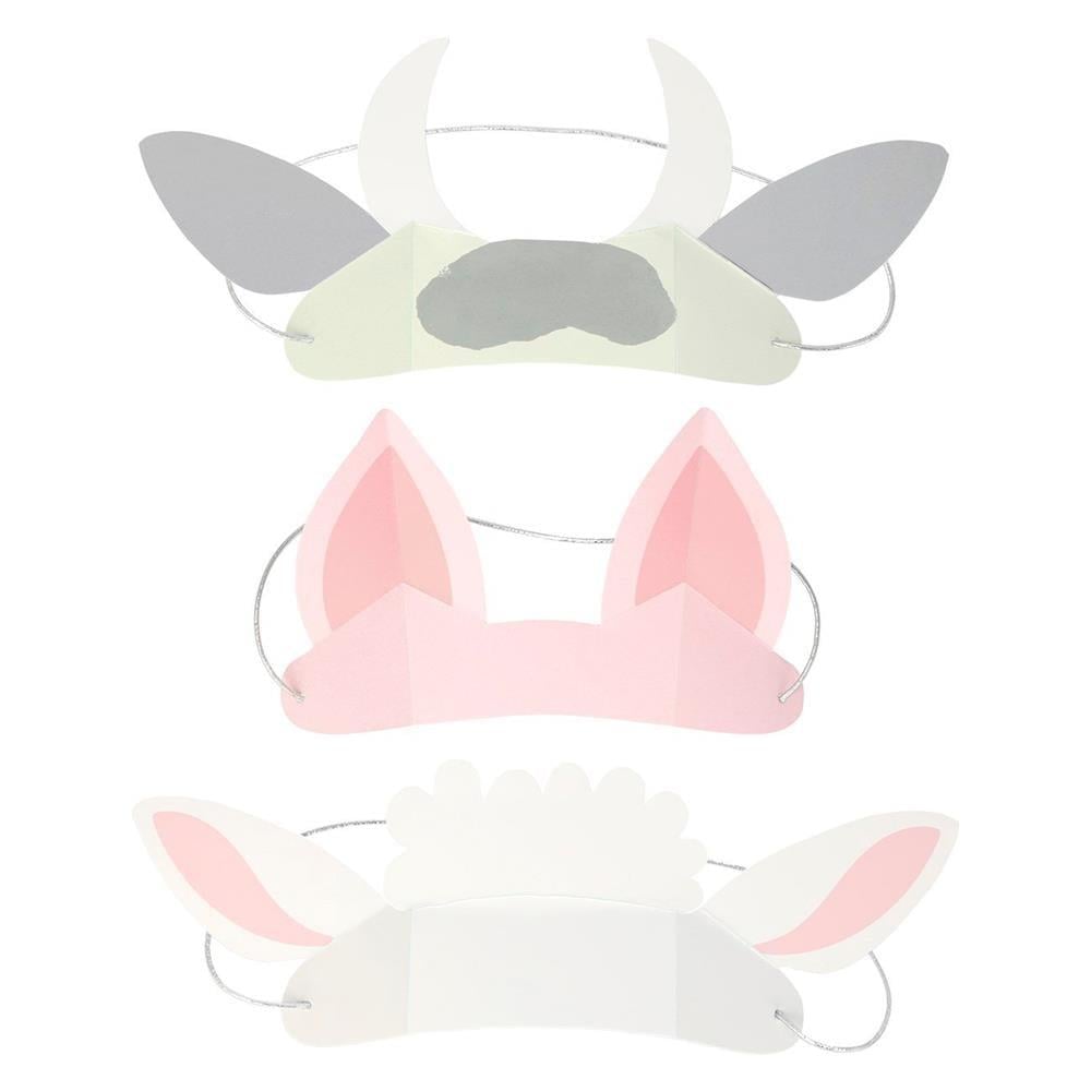 Meri Meri - On The Farm Animal Ears - Çiftlik Hayvanları Kulakları