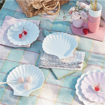 Meri Meri - Pastel Cloth Napkins - Pastel Renk Kumaş Peçeteler - 4'lü