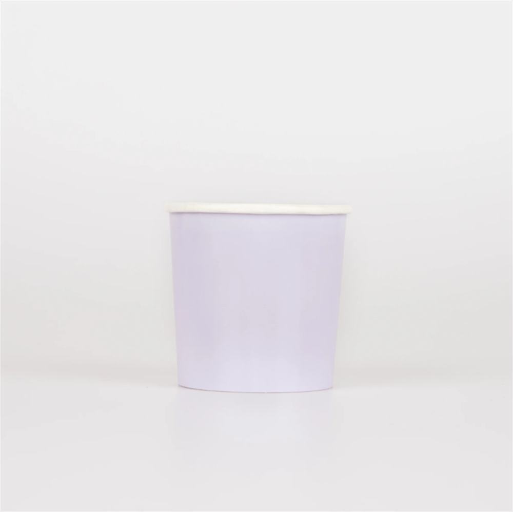 Meri Meri - Periwinkle Cups - Menekşe Rengi Bardaklar (X8)