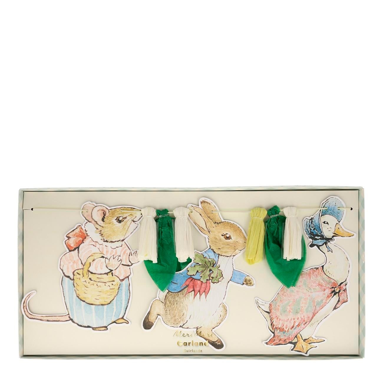 Meri Meri - Peter Rabbit & Friends Garland - Peter Rabbit & Friends Asılan Süs