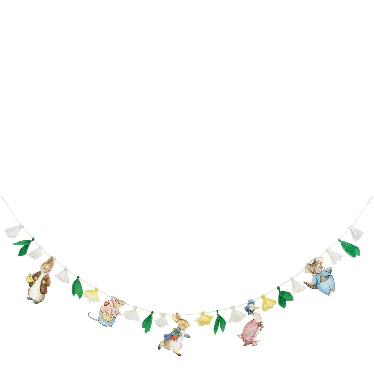 Meri Meri - Peter Rabbit & Friends Garland - Peter Rabbit & Friends Asılan Süs
