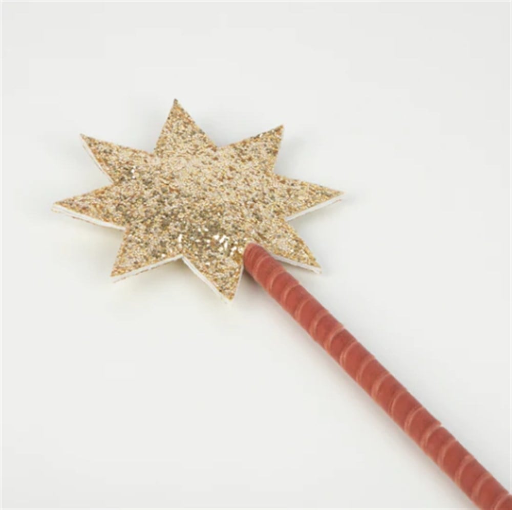 Meri Meri - Pink Velvet Wizard Costume - Pembe Büyücü Kostümü