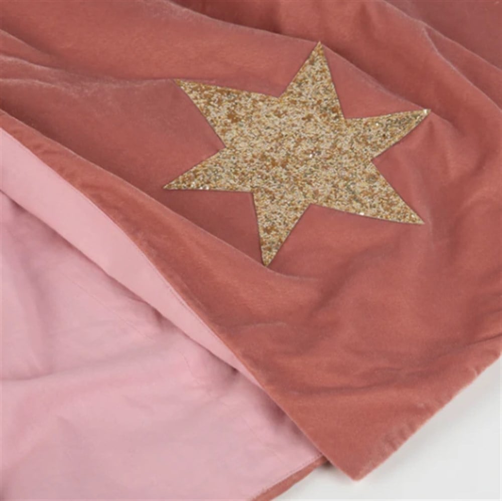 Meri Meri - Pink Velvet Wizard Costume - Pembe Büyücü Kostümü