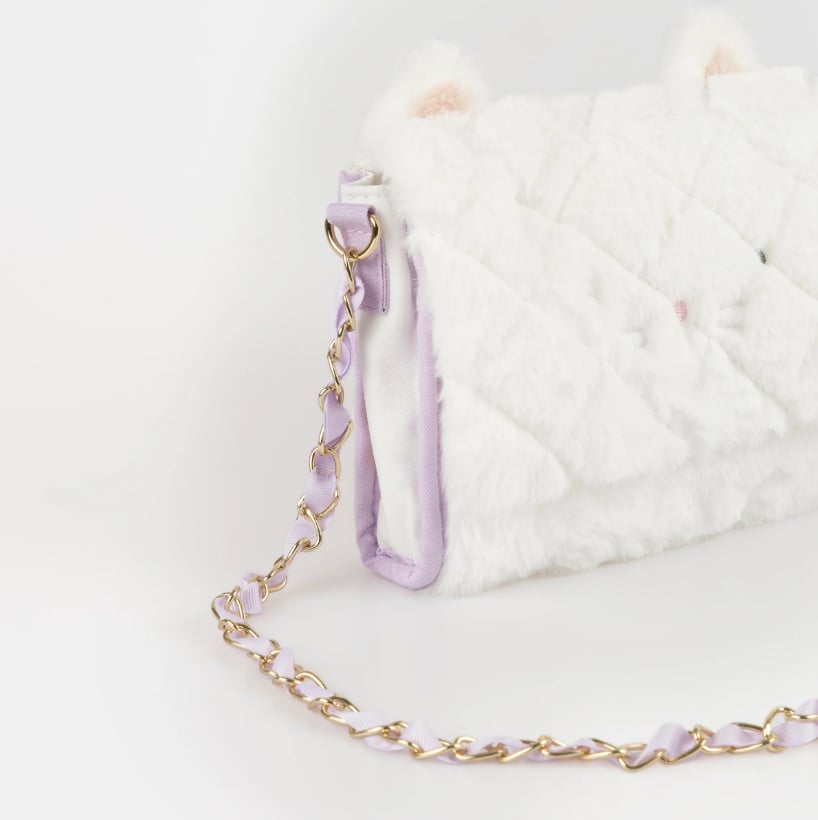 Meri Meri - Plush Cat Handbag - Peluş Kedi El Çantası