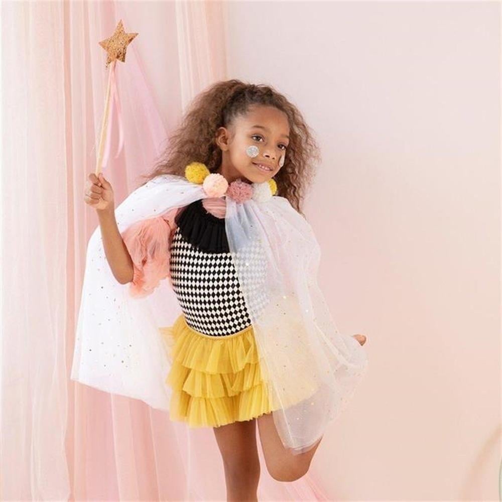 Meri Meri - Pom Pom Collar Cape - Ponponlu Pelerin Kostüm
