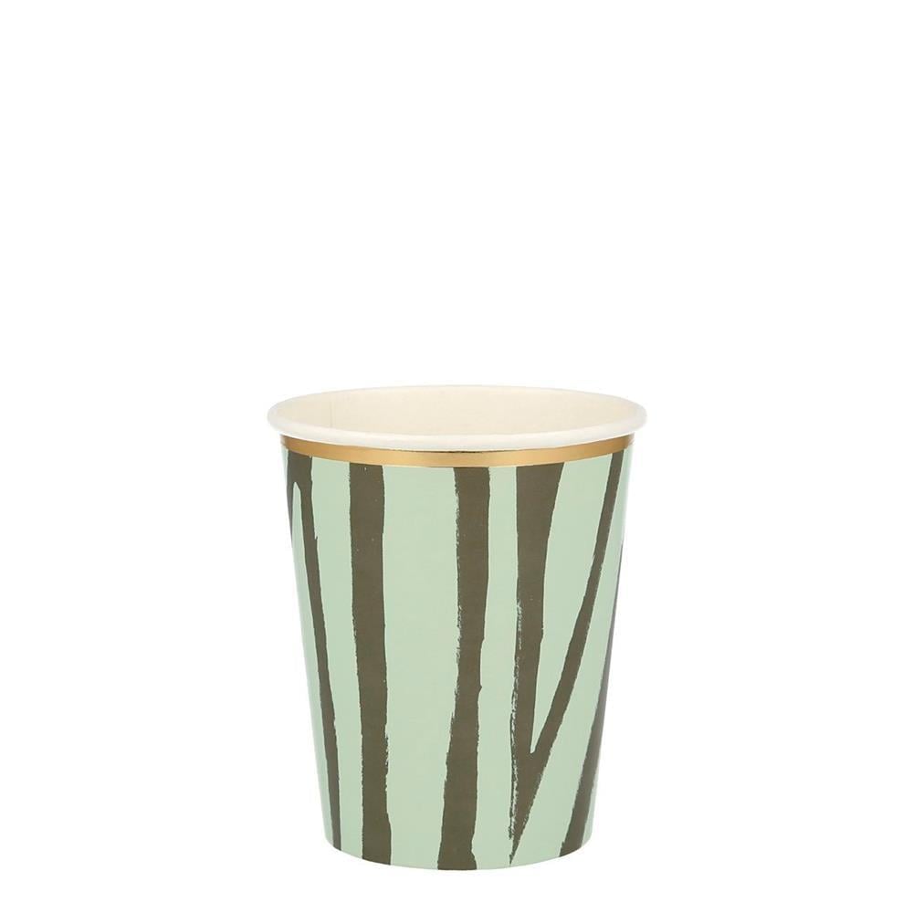 Meri Meri - Safari Party Cups - Safari Bardak - 8'Li