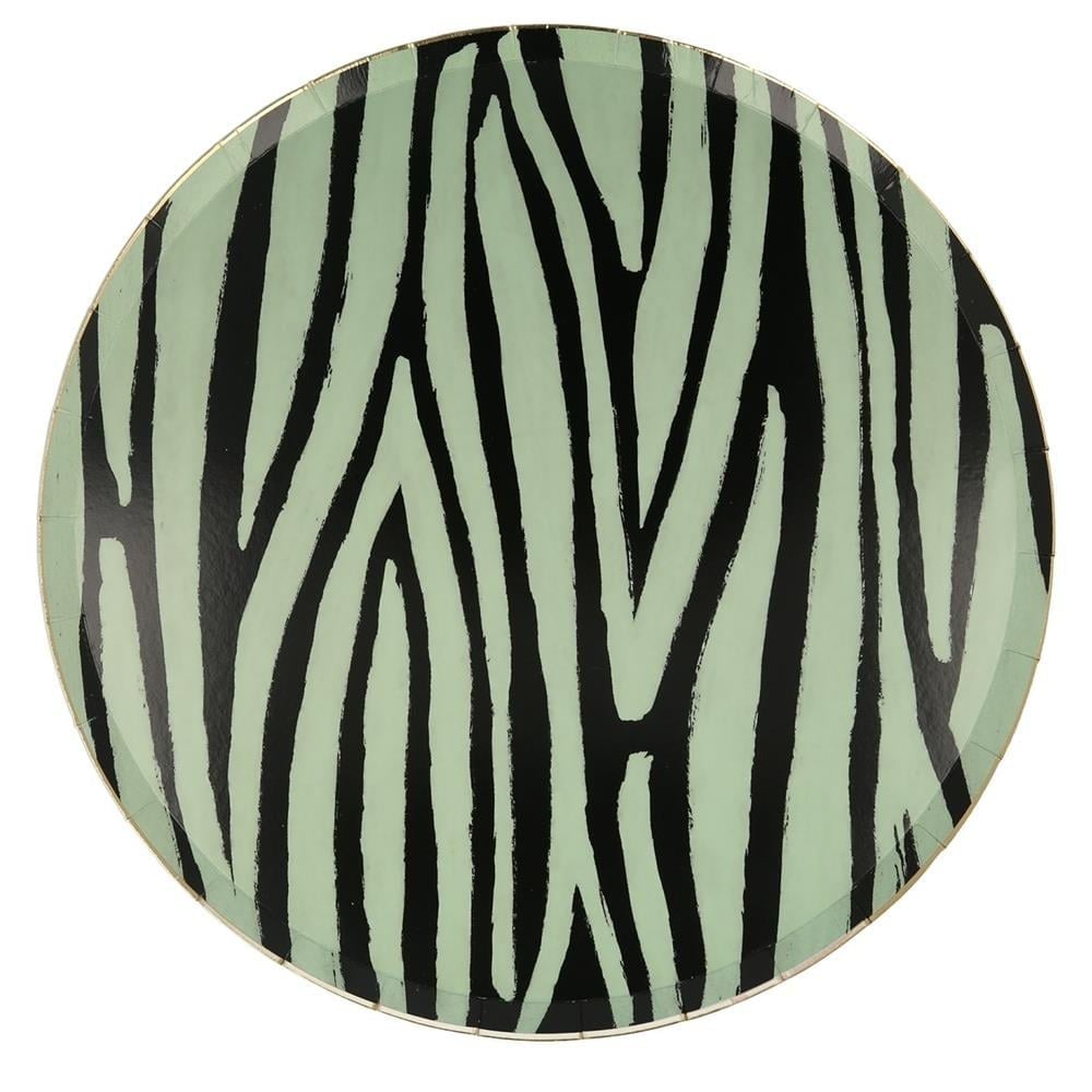 Meri Meri - Safari Plates - Safari Tabak - L - 8'Li