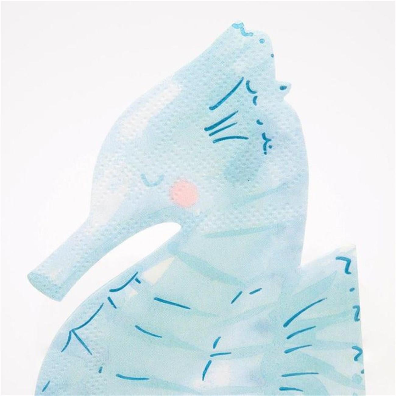 Meri Meri - Seahorse Napkin - Denizatı Peçete