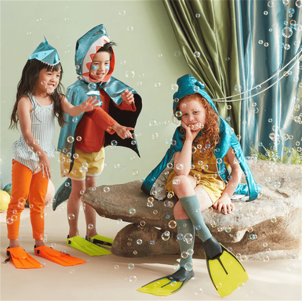 Meri Meri - Shark Hat - Köpekbalığı Şapkalar - 8'Li