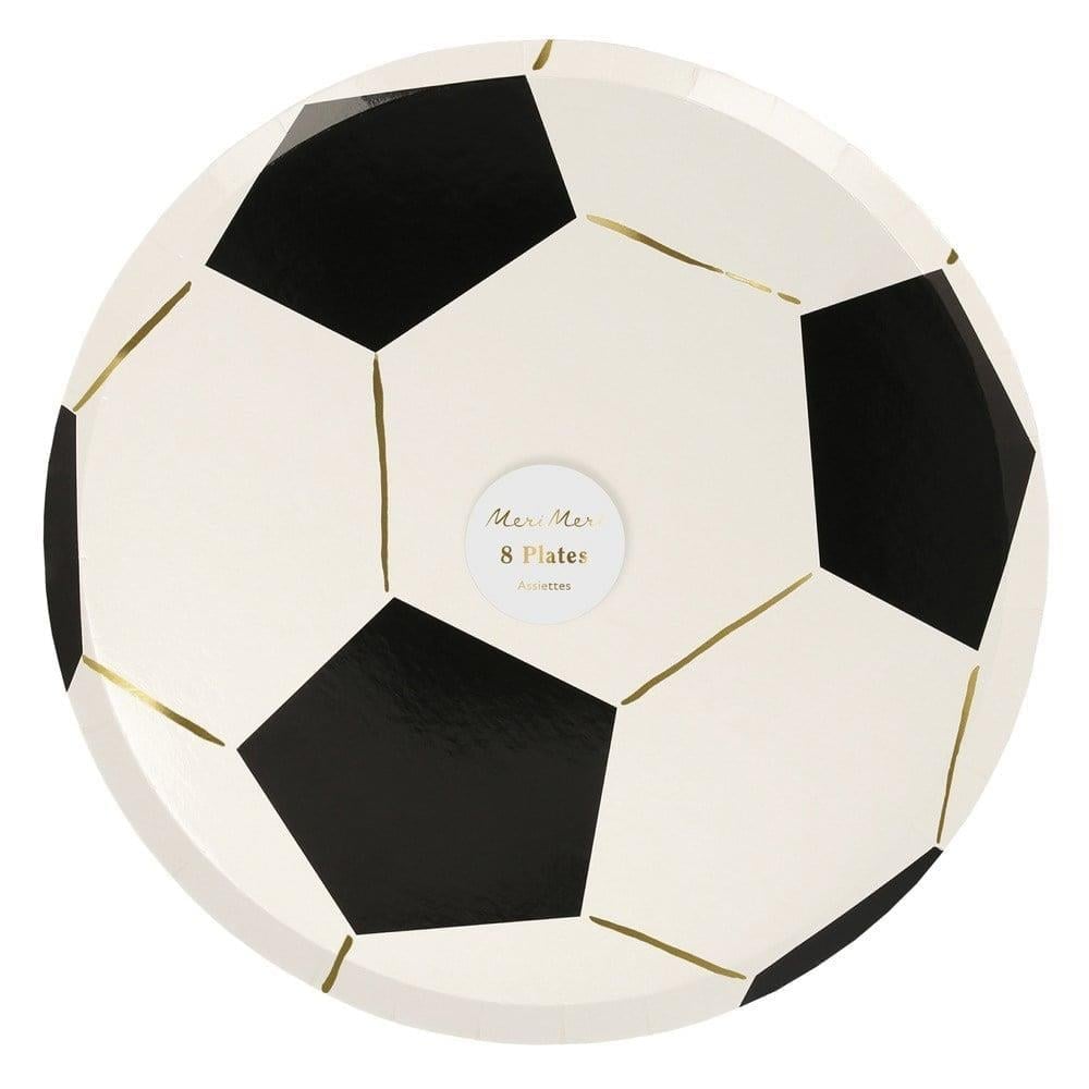 Meri Meri - Soccer Plates - Futbol Tabaklar - 8'Li