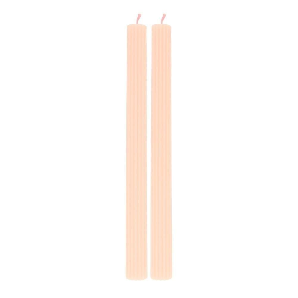 Meri Meri - Soft Pembe Masa Mumları (2'Li)