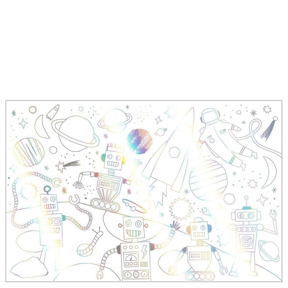 Meri Meri - Space Colouring Posters - Uzay Boyamalı Poster