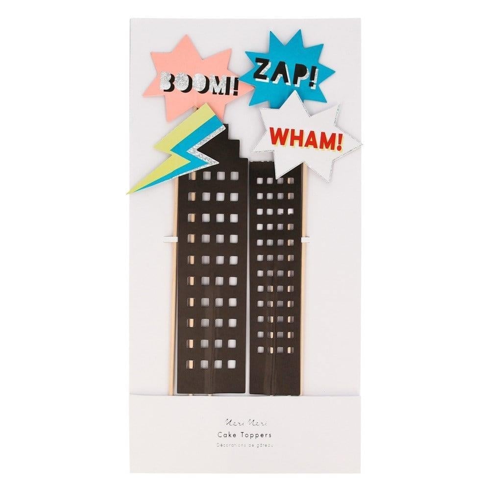 Meri Meri - Superhero Cake Topper - Süper Kahraman Pasta Süsü