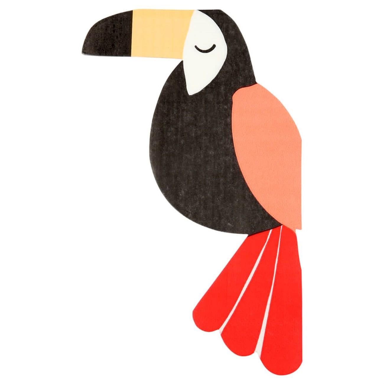 Meri Meri - Toucan Napkins - Tukan Peçete - L