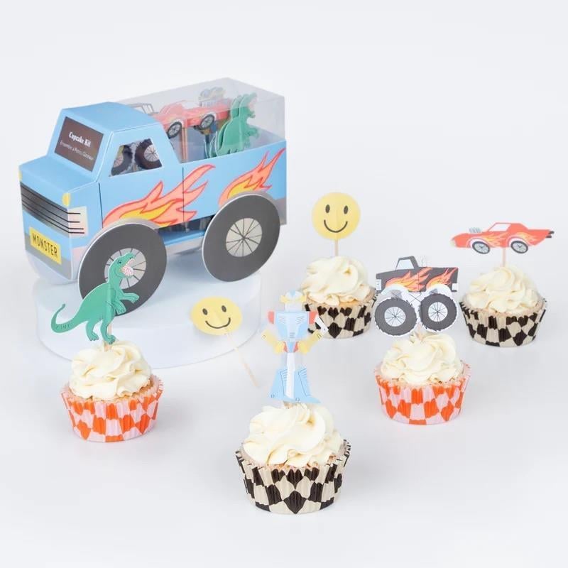Meri Meri - Toybox Cupcake Kit - 24 Adet