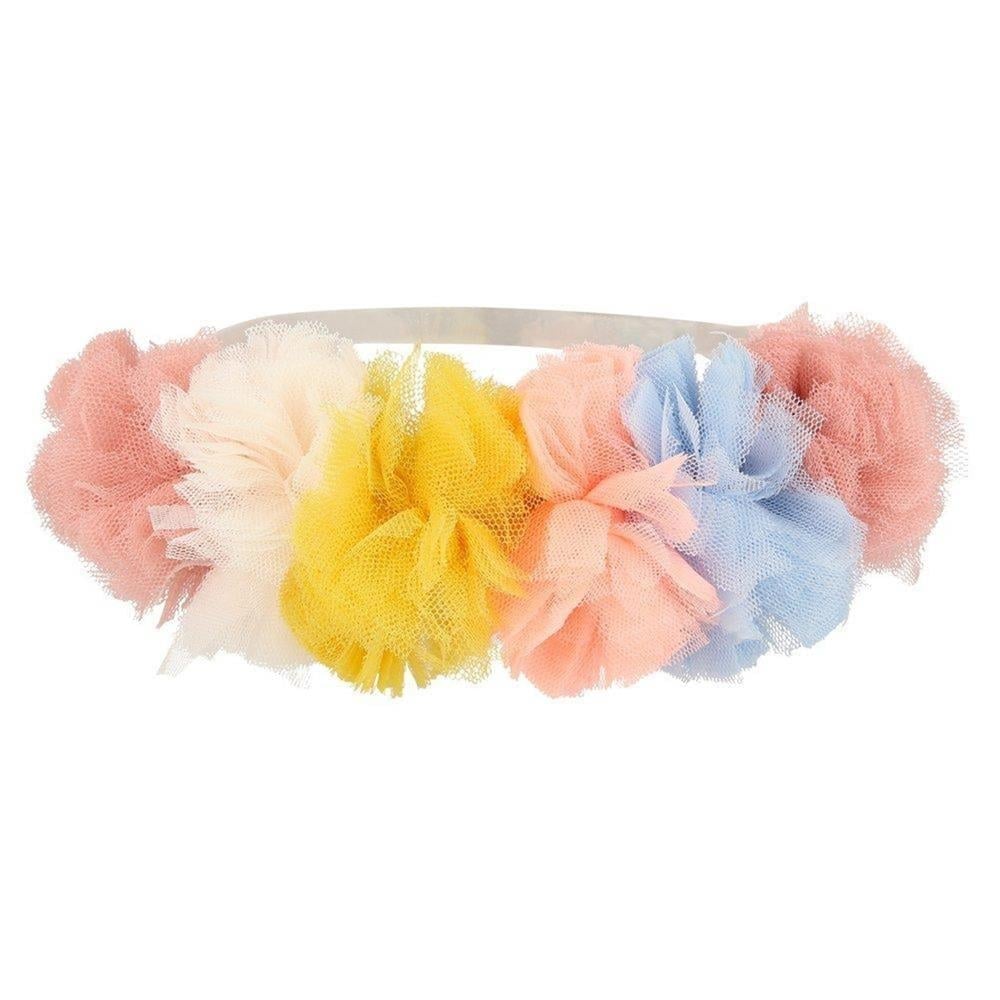 Meri Meri - Tulle Pompom Crown - Tül Ponponlu Taç