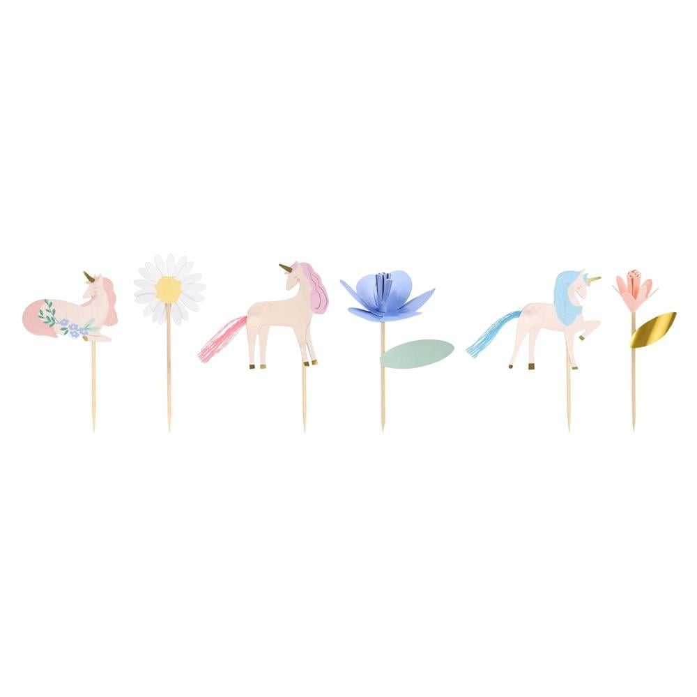 Meri Meri - Unicorn Cupcake Kit - 24 Adet