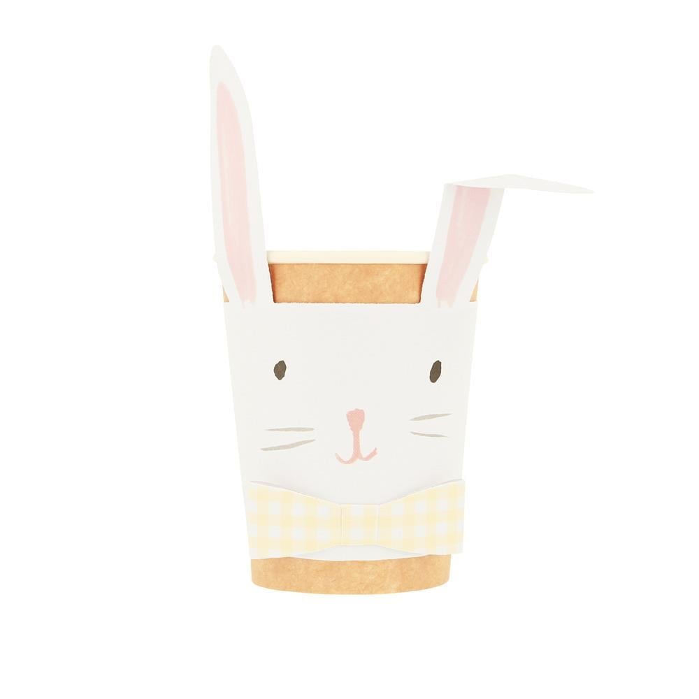 Meri Meri - Uzun Kulak Tavşan Bardaklar (8'li)