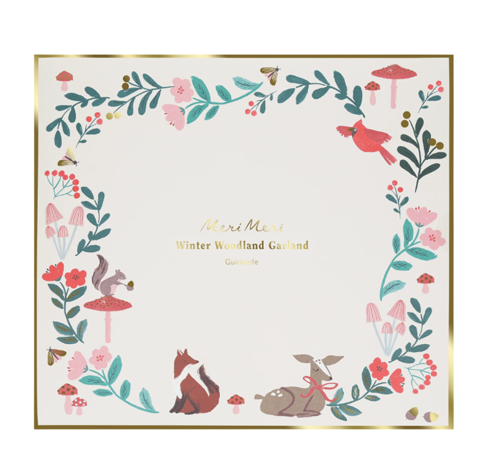 Meri Meri - Winter Woodland - Orman Asılan Süs