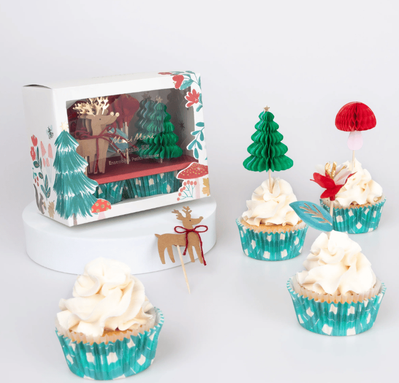 Meri Meri - Winter Woodland - Orman Cupcake Kiti