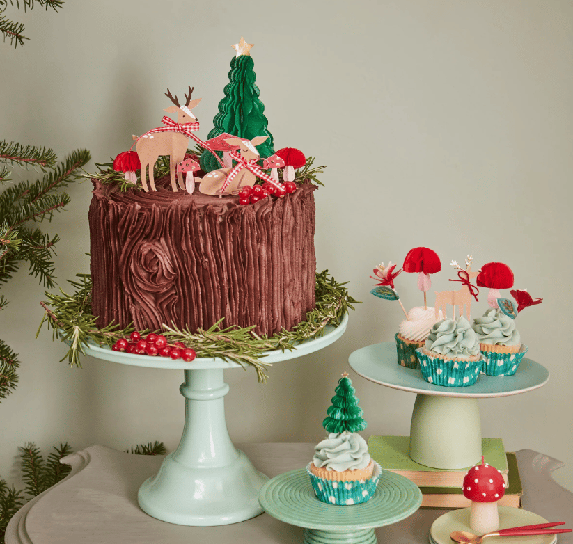 Meri Meri - Winter Woodland - Orman Cupcake Kiti
