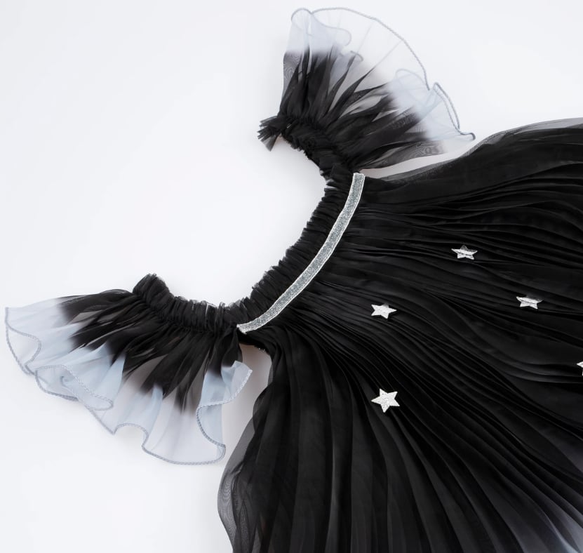 Meri Meri - Yıldızlı Cadı Kostümü Seti (5-6 Yaş)