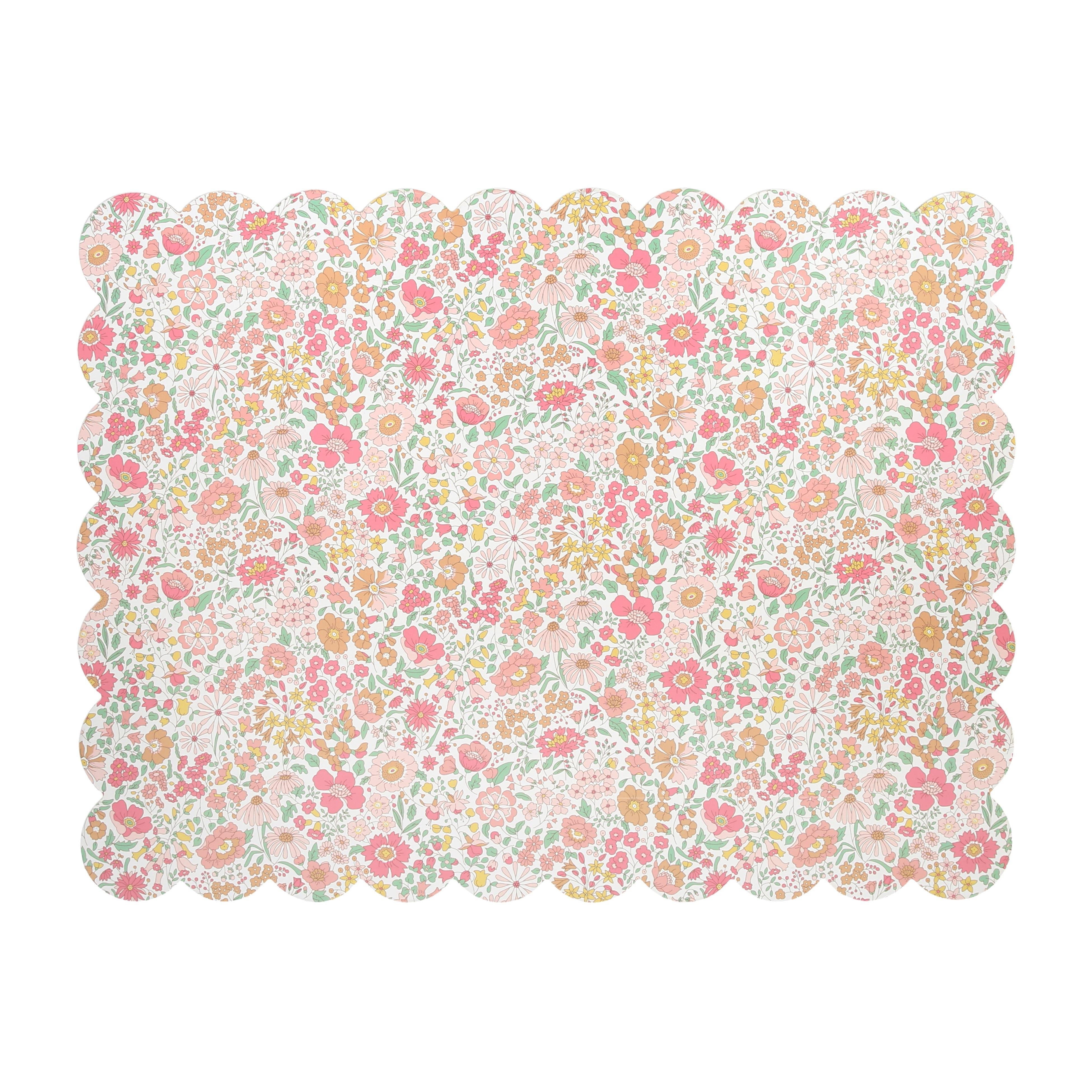 Meri Meri x Liberty - Wharfedale Mantar Amerikan Servis