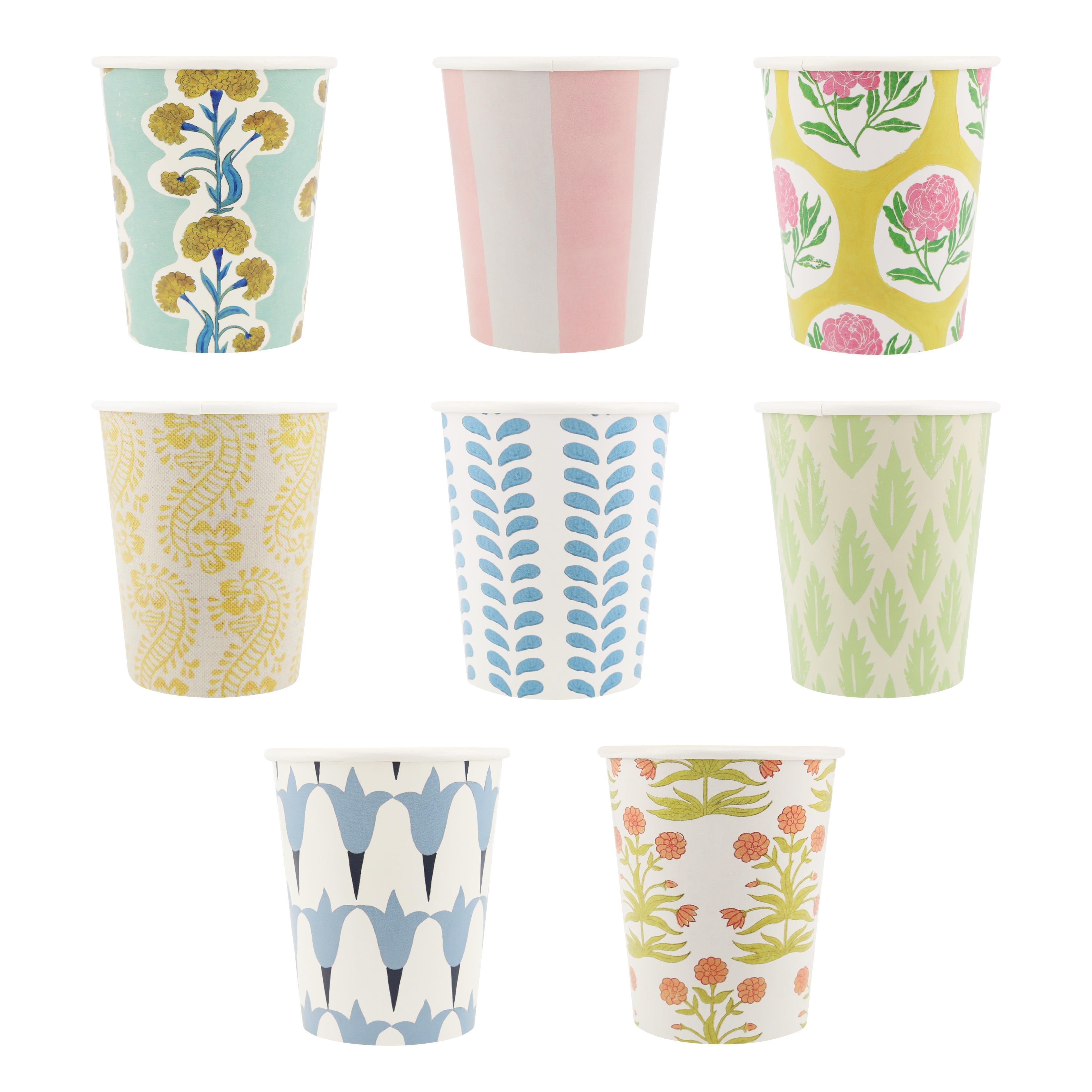 Meri Meri x Molly Mahon - Bardaklar - 8 Adet