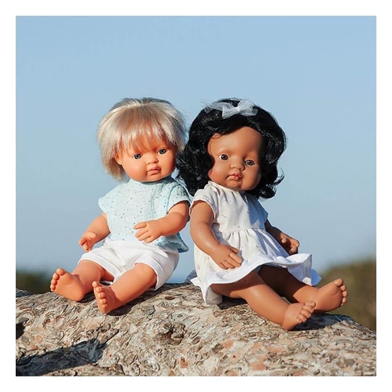 Mf and M Baby Doll Blond Boy 38Cm