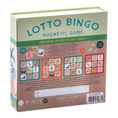 Mıknatıslı Bingo Şans Oyunu / Jungle *YENİ*
