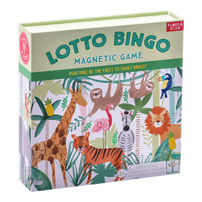 Mıknatıslı Bingo Şans Oyunu / Jungle *YENİ*