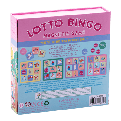 Mıknatıslı Bingo Şans Oyunu / Rainbow Fairy *YENİ*
