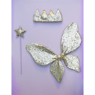 Mimi & Lula Payetli Kanat | Altın Saç Aksesuarları MIMI & LULA