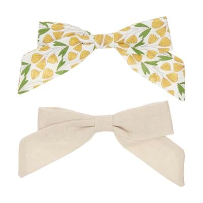 Mimi & Lula Tulip Bow 2'li Toka Saç Aksesuarları MIMI & LULA
