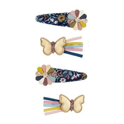 Mimi & Lula Winter Flora Butterfly 4lü Toka Saç Aksesuarları MIMI & LULA