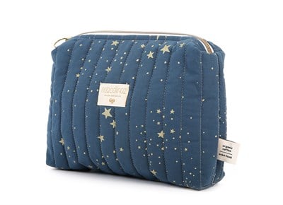 Mini Anne Bebek Seyahat Çantası Gold Stella/Night Blue