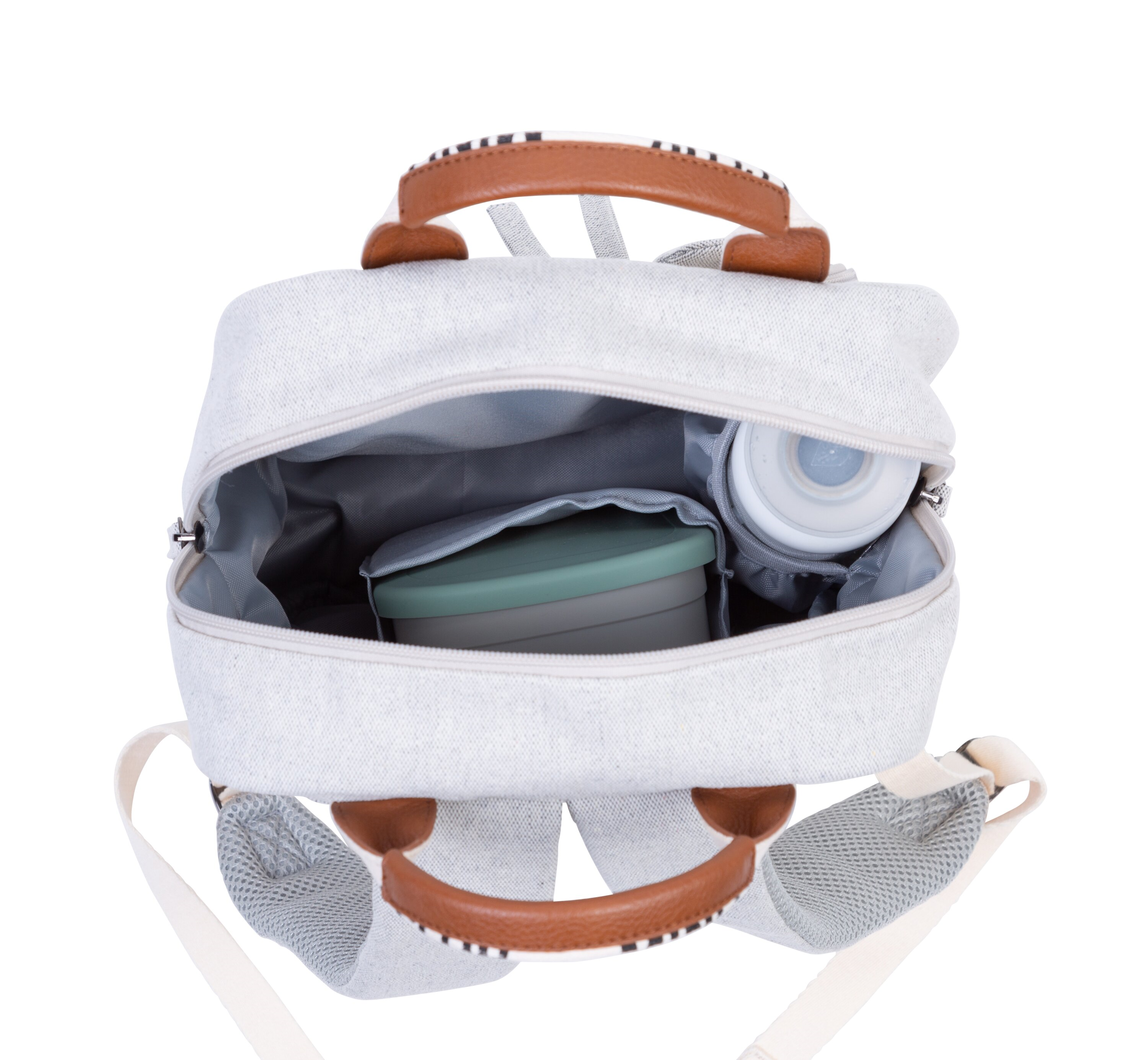 Mini Club Sırt Çantası, Kanvas Gri Kategorisiz Childhome