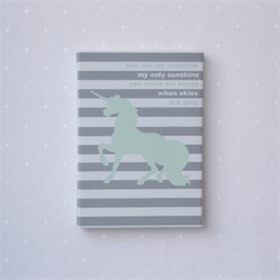 Mint Unicorn  Kanvas Tablo