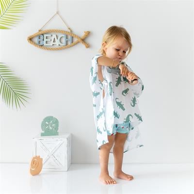 Müslin Panço,Crocodile Havlu & Bornozlar Mama Yoyo Baby & Kids