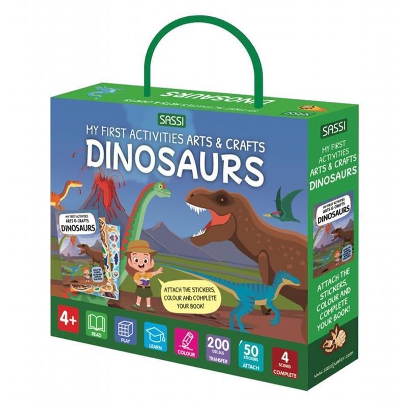 MY FIRST ACTIVITIES ARTS AND CRAFTS - DINOSAURS